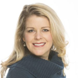 Dental patient after teeth whitening from Dr. Morgan Chambers