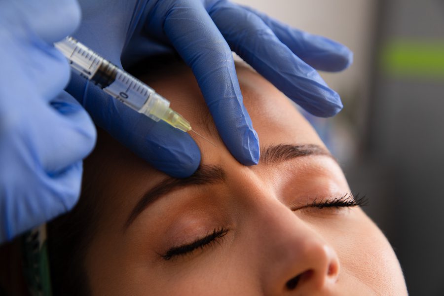 Botox for frown lines